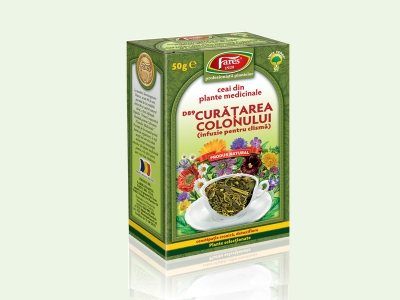 Ceai CURĂŢAREA COLONULUI -infuzie pt. clisma - D89